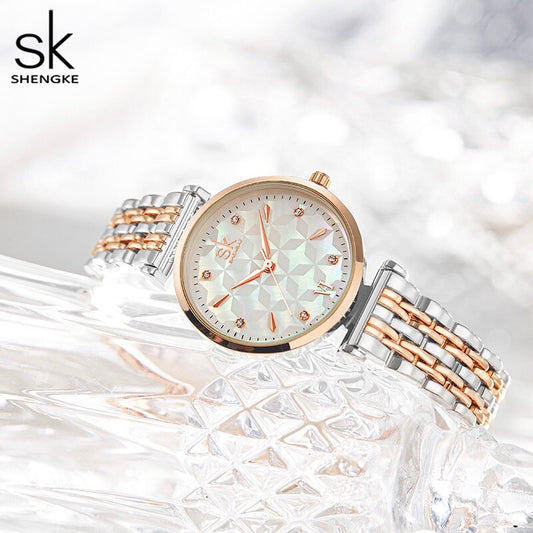 SK - Orchid Unique  SPECIFICATIONS Shengke Brand Luxury Bracelet Women Watch Rosegold Wristwatch for Women Japanese Quartz Original Design Watch Relogio Feminino rosegold-gaprosegold-silver SK SPECIFICATIONS Shengke Brand Luxury Bracelet Women Watch Rosegold Wristwatch for Women Japanese Quartz Original Design Watch Relogio Feminino (Store description)  1  1193658  (Store description) 14:200005100#rosegold-14:200000080#gaprosegold-14:350853#silver rosegold-gaprosegold-silver Orchid  Women's Watches
