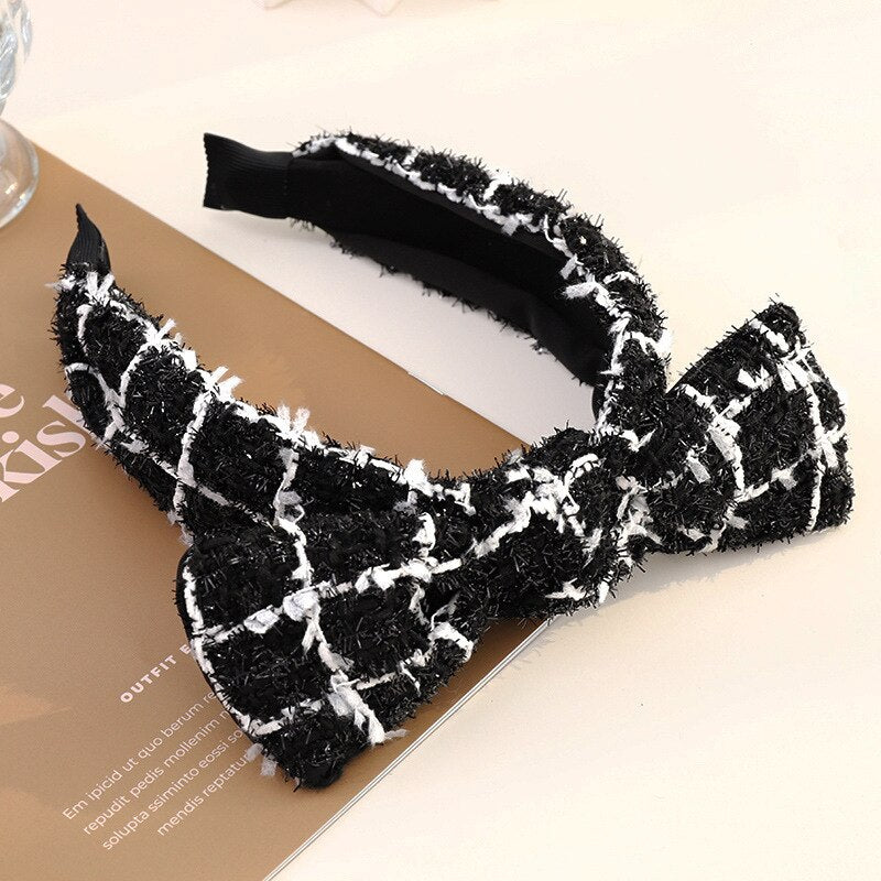 Color Fabric Casual Headband - Orchid Unique