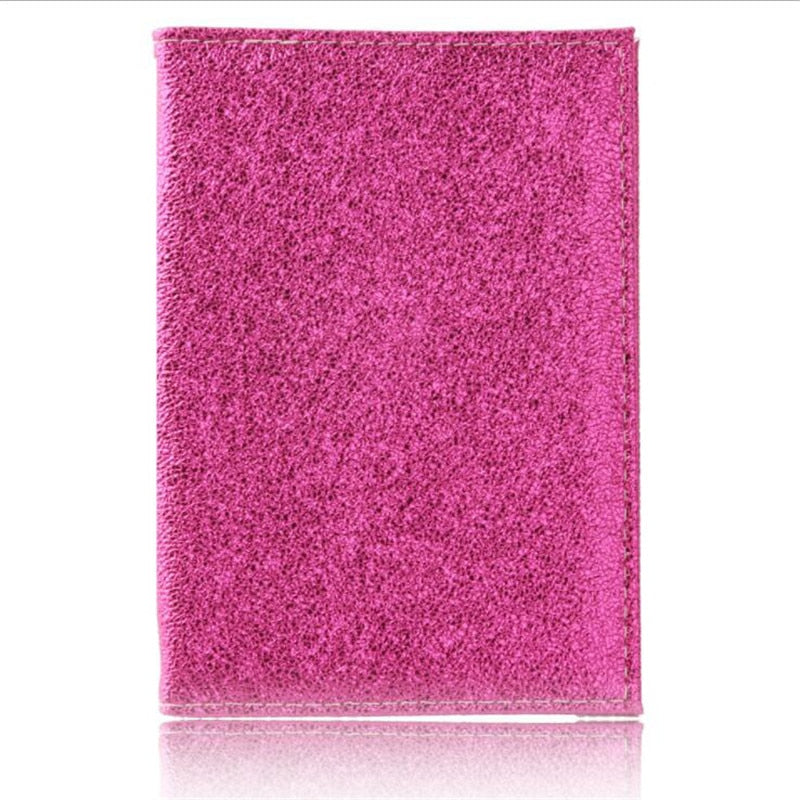Luxury Solid Passport Cover - Orchid Unique