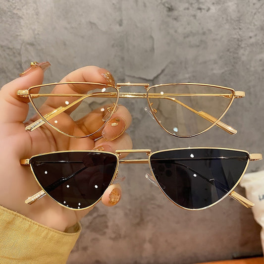 Retro Cat Eye Sunglasses - Orchid Unique