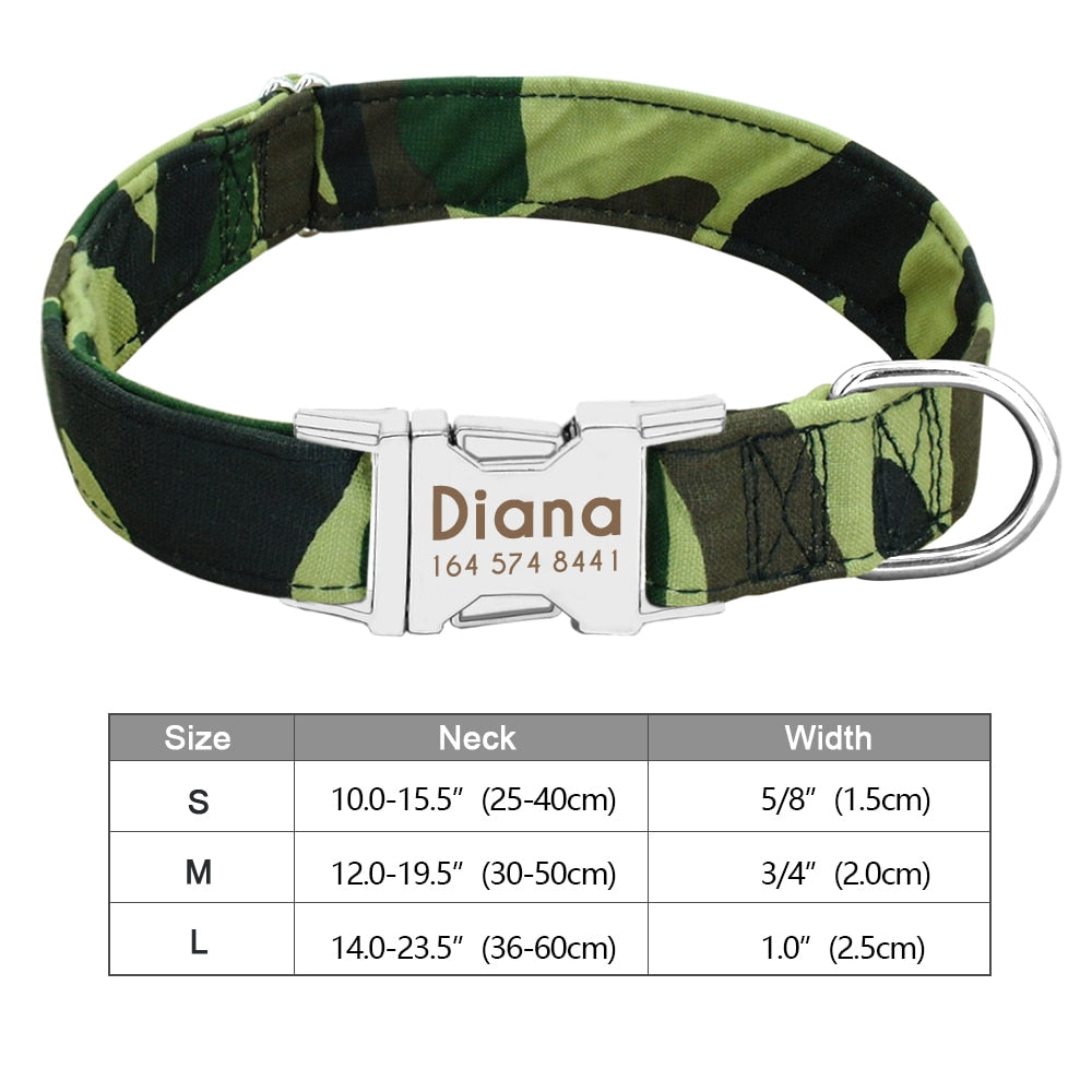 Personalized Dog Accessories Collar - Orchid Unique