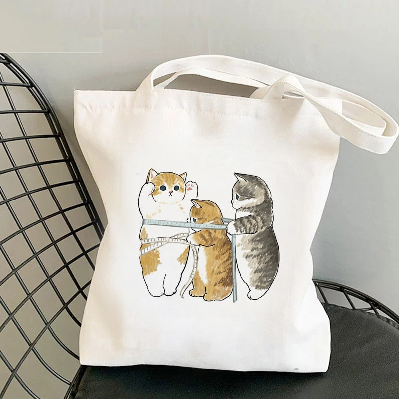 Cat Shark Shopping Bag - Orchid Unique