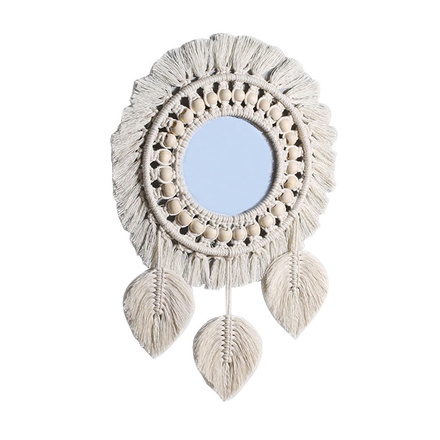 Boho Macrame Wall Hanging Mirror - Orchid Unique SPECIFICATIONS Shape: Round Model Number: Decorative mirror Brand Name: Non-metal deviss 2 / France-1 / France Boho Macrame Wall Hanging Mirror SPECIFICATIONS Shape: Round Model Number: Decorative mirror Brand Name: Non-metal deviss (Store description) 6 5 25783220 (Store description) 14:350686#2;200007763:201336342-14:201450482#1;200007763:201336342 2 / France-1 / France Orchid Decor