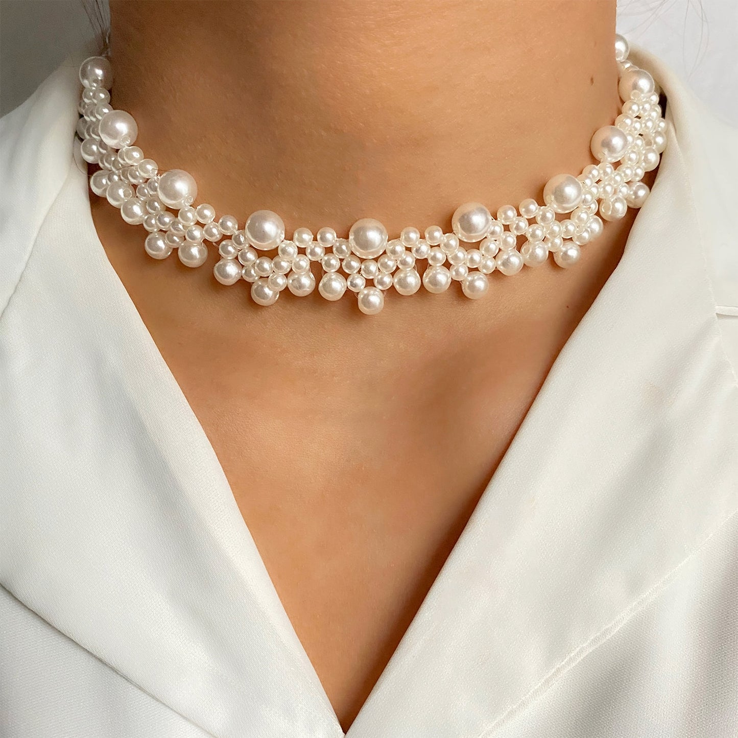 ZOVOLI Dainty Pearl Nicklace - Orchid Unique