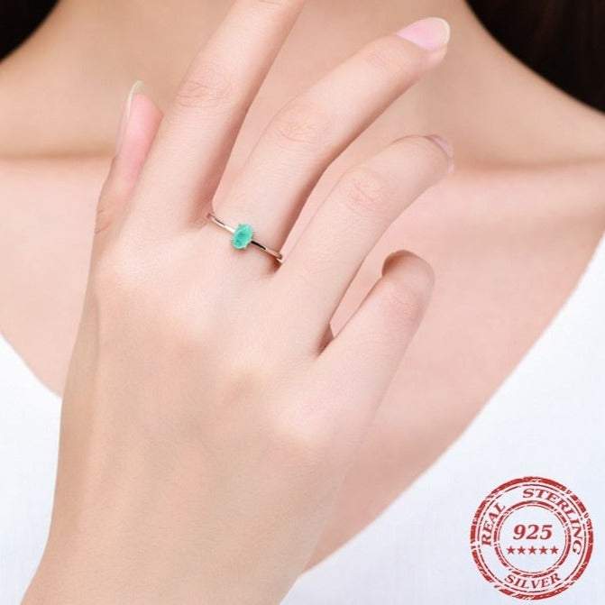 Fashion Oval Finger Rings - Orchid Unique