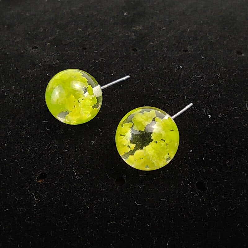 Chic Transparent Pendant Earrings - Orchid Unique