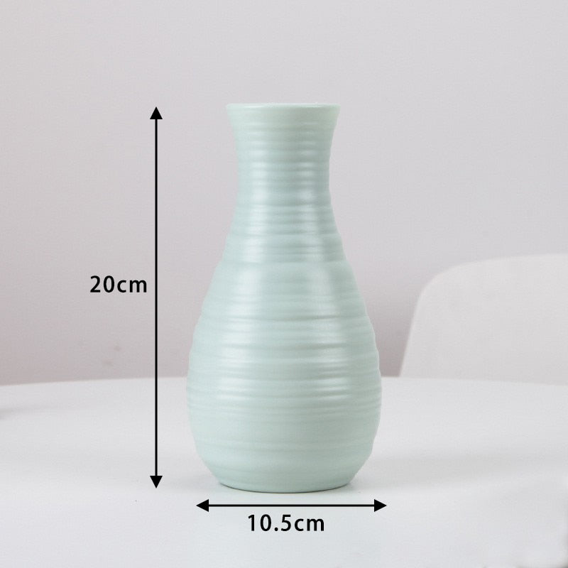 Ceramic Jarrones Decorativos Modern Vases - Orchid Unique