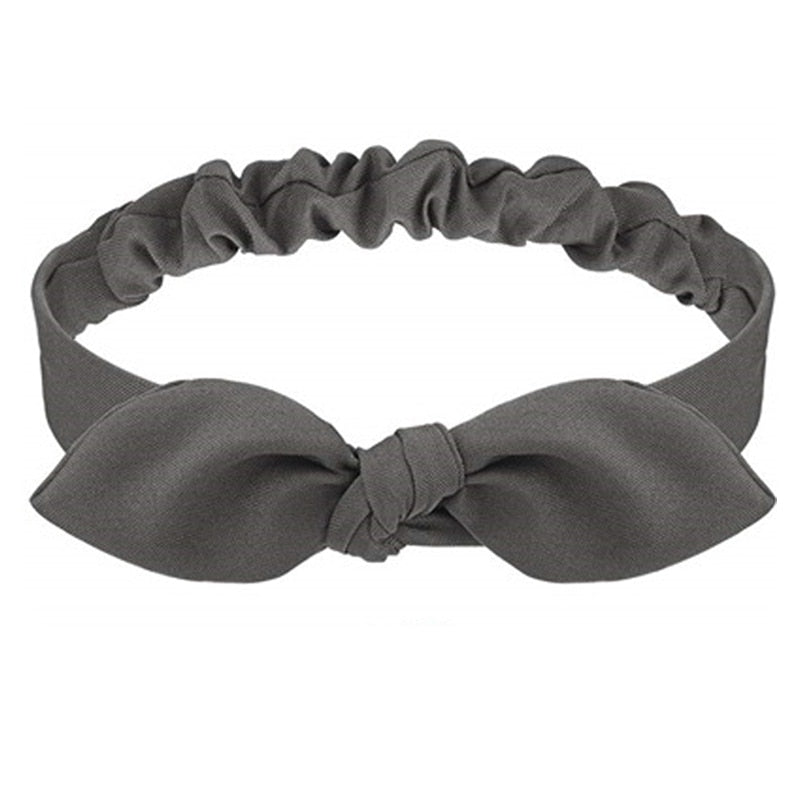 Vintage Cross Knot Elastic Hairbands - Orchid Unique