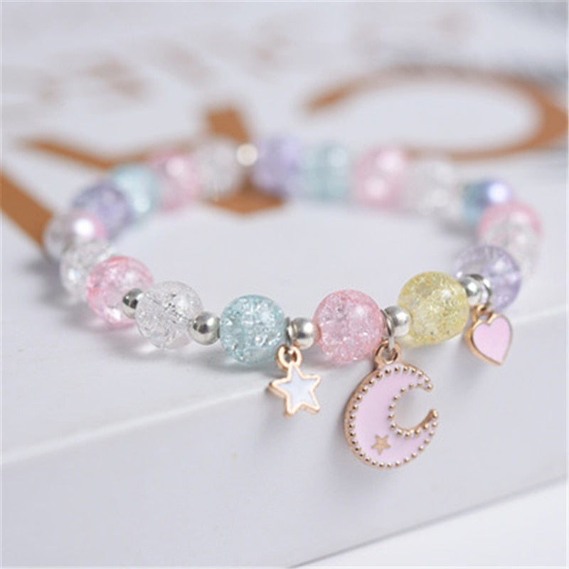 Cute beads Bracelet - Orchid Unique