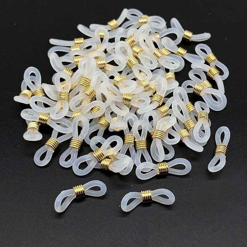 Glasses Chain Silicone Rubber Ring - Orchid Unique
