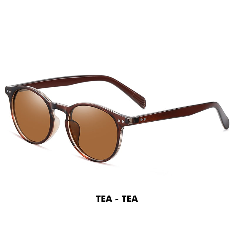 Retro Round Sunglasses - Orchid Unique