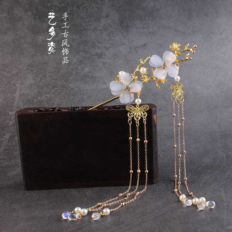 Antique hair ornaments - Orchid Unique