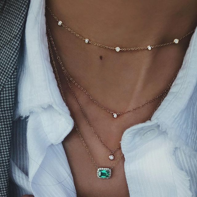Crystal Stars Pendant Necklaces - Orchid Unique