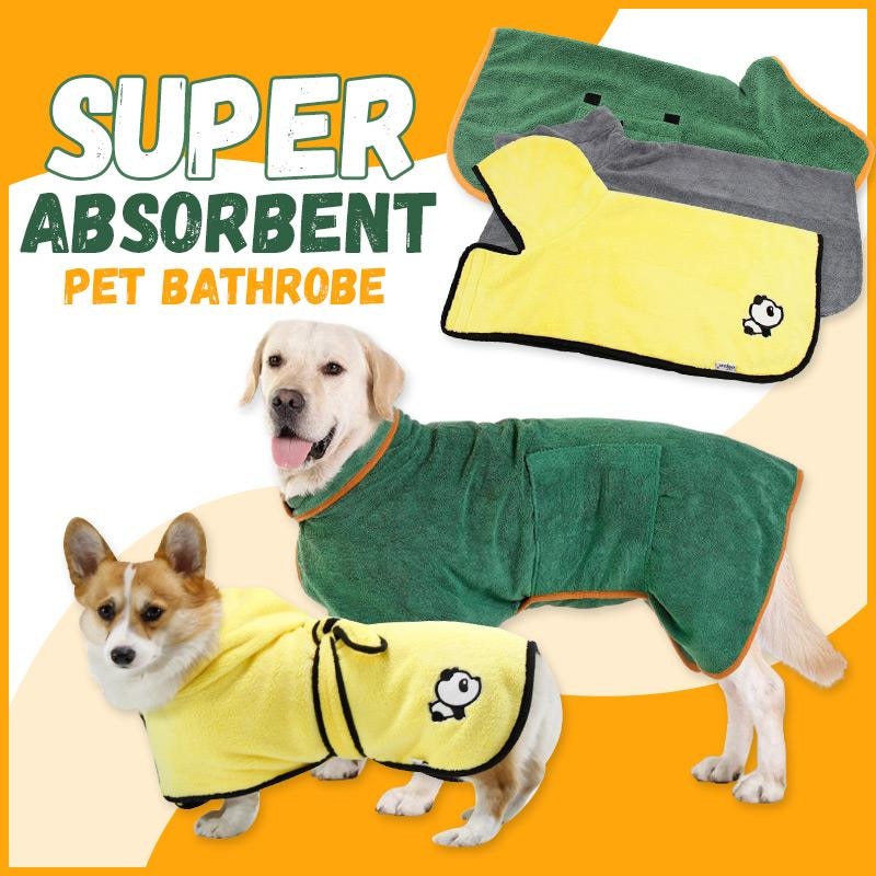 Pet Towel Bathrobe - Orchid Unique