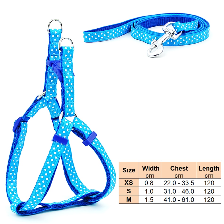 Adjustable small dog and cat harness - Orchid Unique