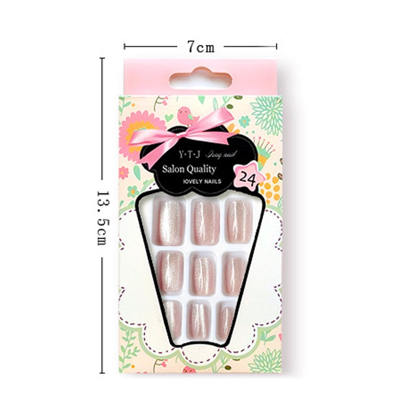 Cat Eye Phototherapy Nail Patch - Orchid Unique