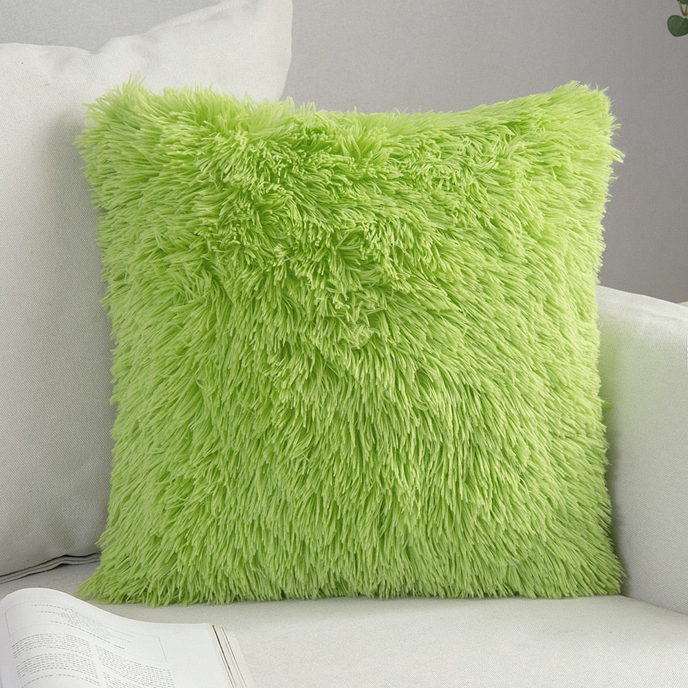 Soft Fluffy Cushion Cover - Orchid Unique