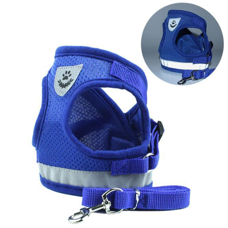 Vest Harness Leash - Orchid Unique