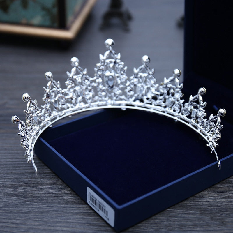 Hair Tiara Crystal Bridal Tiara Crown - Orchid Unique