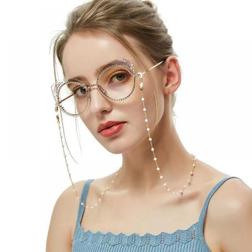 Pearl Glasses Chain - Orchid Unique
