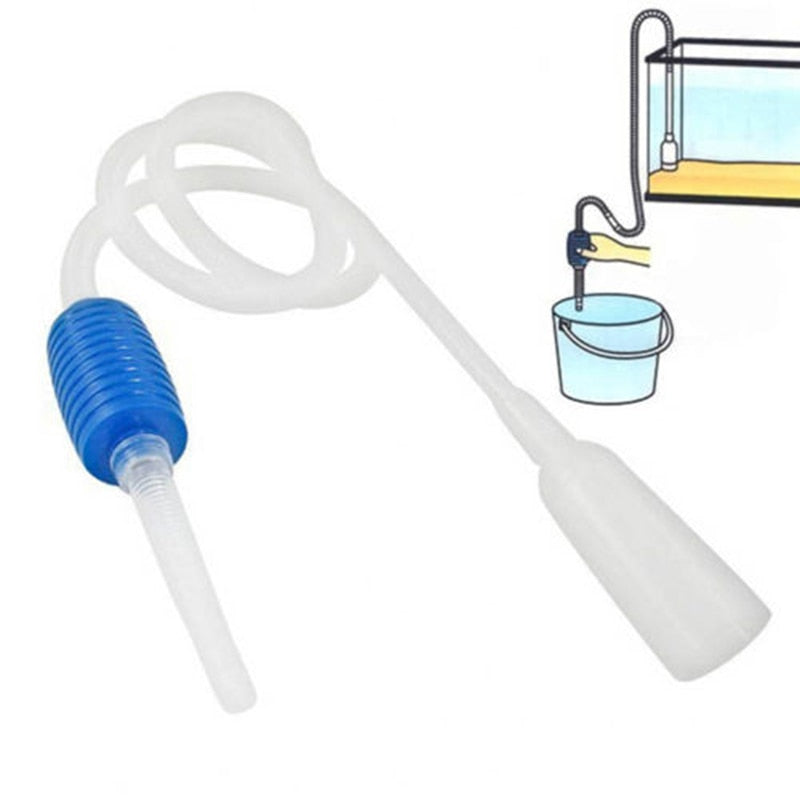 Fish Tank Syphon Vacuum Cleaner Pump - Orchid Unique