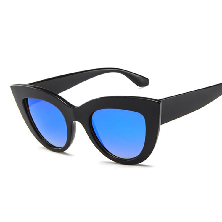 Round Cat Eye Style Sunglasses - Orchid Unique