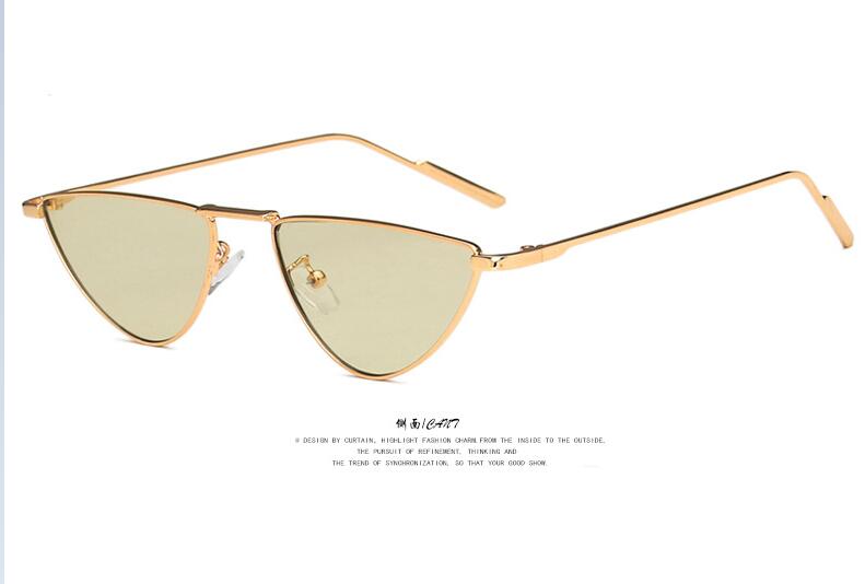 Retro Cat Eye Sunglasses - Orchid Unique
