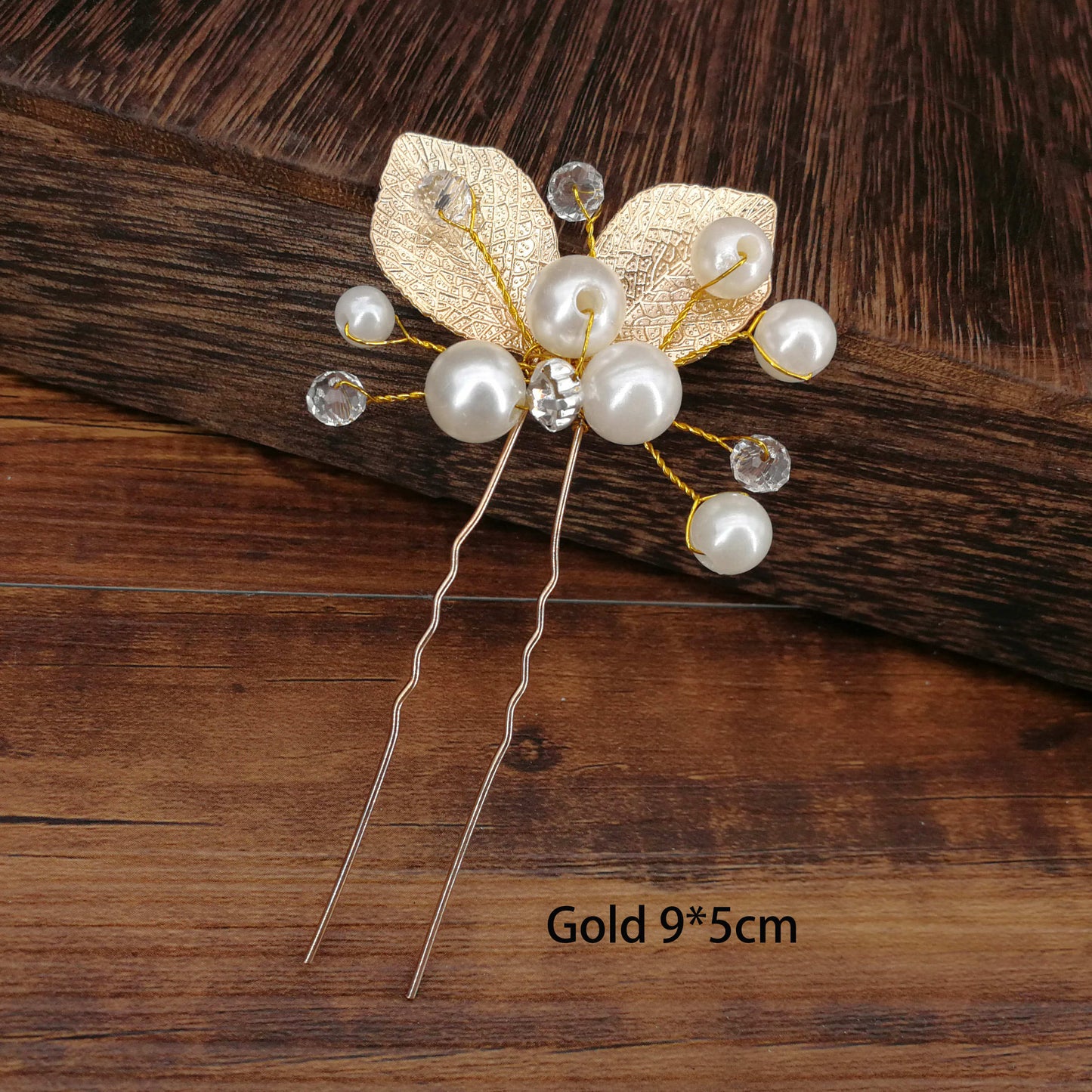 Women U-shaped Pin Metal Barrette Clip Hairpins Simulated Pearl Bridal Tiara Hair Accessories Wedding Hairstyle Design Tools - Orchid Unique