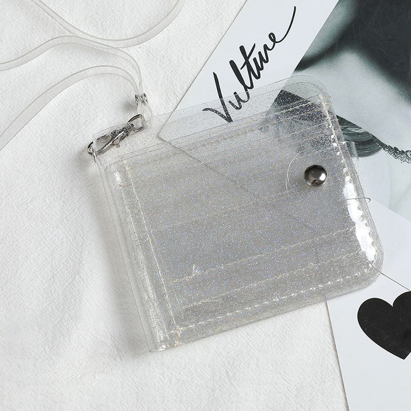 Transparent Waterproof Wallet - Orchid Unique