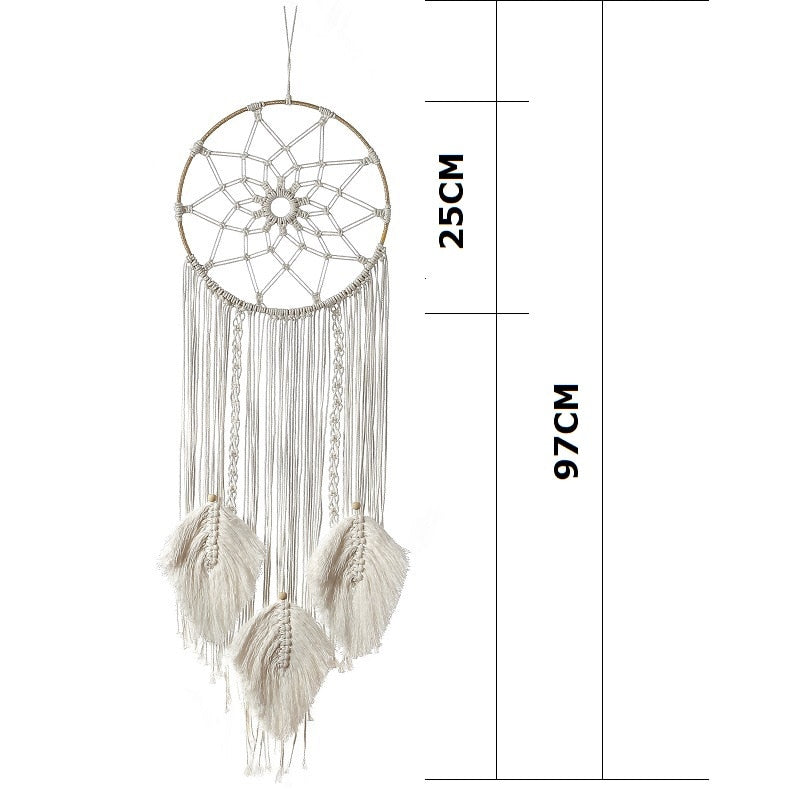 Nordic Dreamcatcher Wall Hanging - Orchid Unique