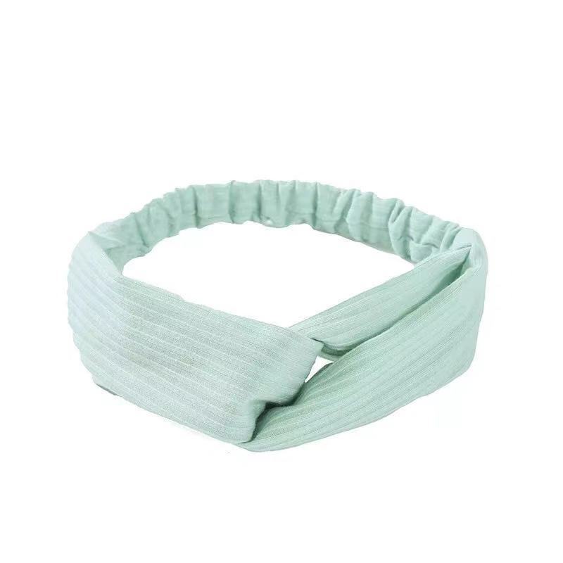 Vintage Cross Knot Elastic Hairbands - Orchid Unique
