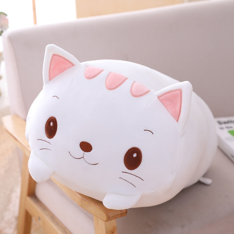 kawaii animal Pillow Cushion - Orchid Unique