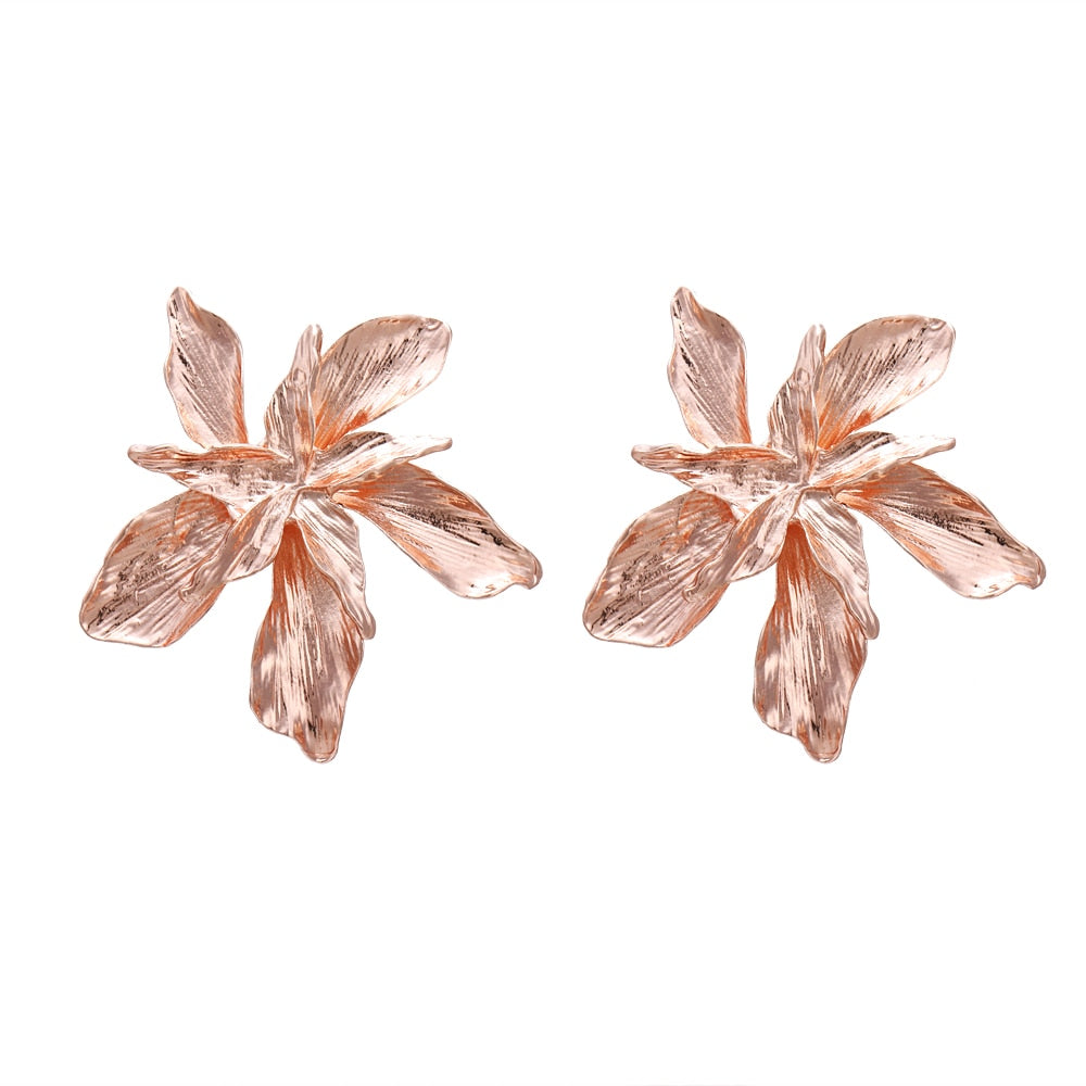 TRENDY Big Circle Round Hoop Earrings - Orchid Unique