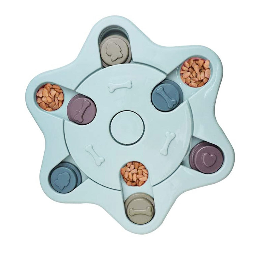 Dog Puzzle Toys Slow Feeder - Orchid Unique