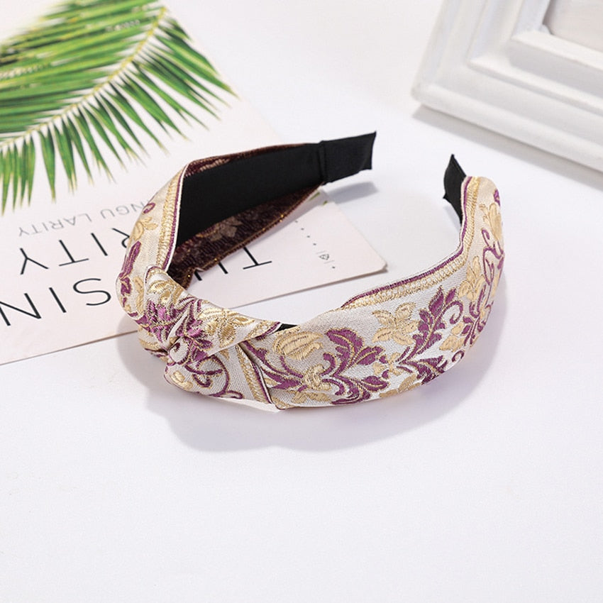 Ethnic Hairband - Orchid Unique