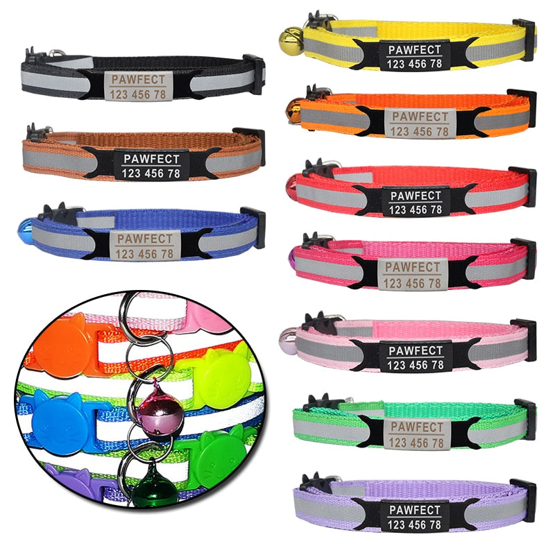 Cat Safety Buckle Collar - Orchid Unique