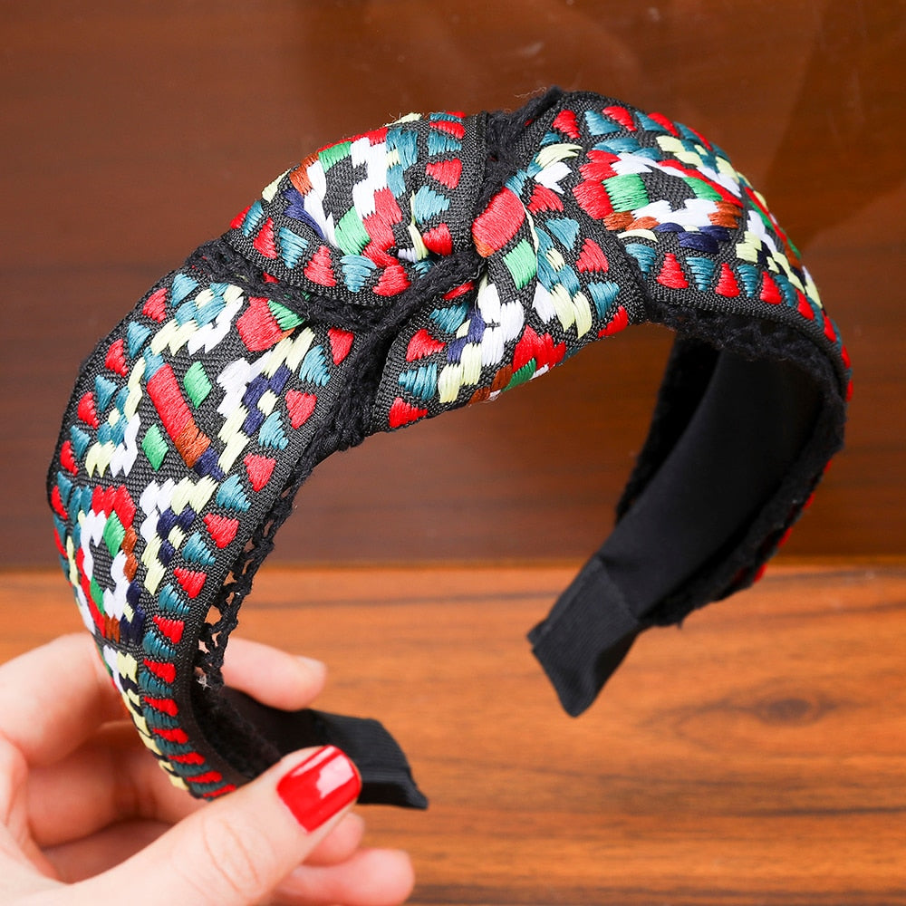 Ethnic Hairband - Orchid Unique