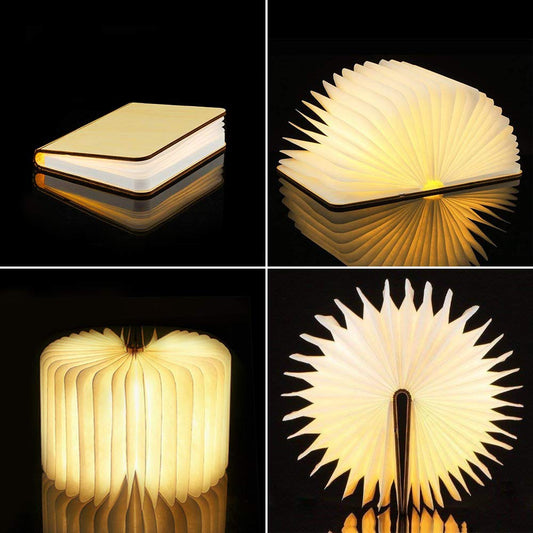 3D Folding Creative LED Night Light - Orchid Unique