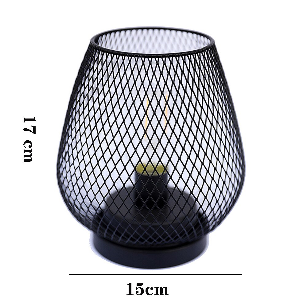 Birdcage Shape Iron Table Lamp - Orchid Unique