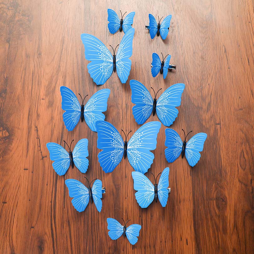 Haimeikang Handmade Blue Butterfly Headband Big Ladies Costume Hair Accessories Show Ladies Tea Show Hairband Headpieces - Orchid Unique