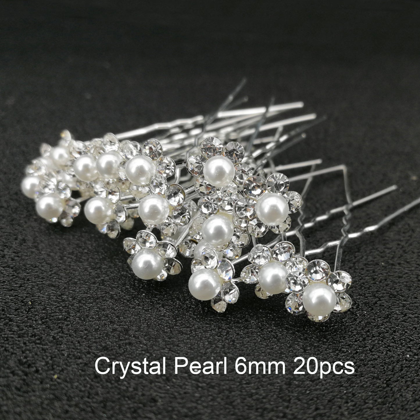 Women U-shaped Pin Metal Barrette Clip Hairpins Simulated Pearl Bridal Tiara Hair Accessories Wedding Hairstyle Design Tools - Orchid Unique