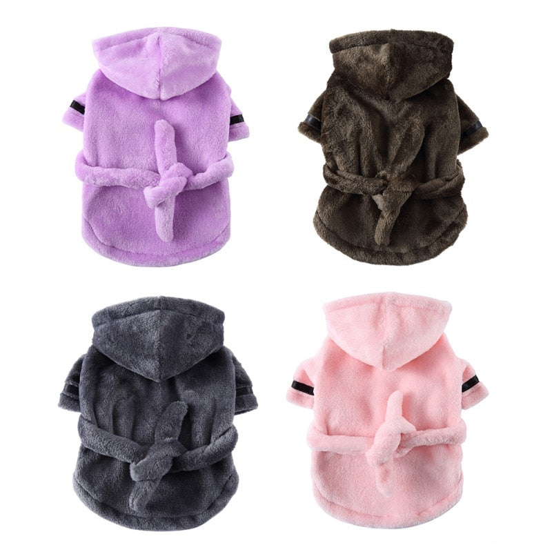 Pet Bathrobe - Orchid Unique
