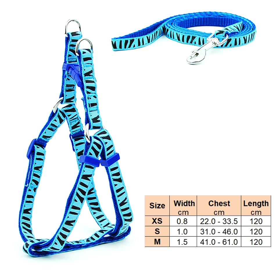 Adjustable small dog and cat harness - Orchid Unique