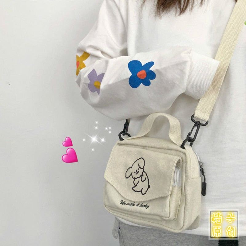 Printed Cute Envelope Bag - Orchid Unique