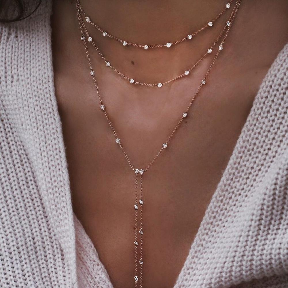 Crystal Stars Pendant Necklaces - Orchid Unique