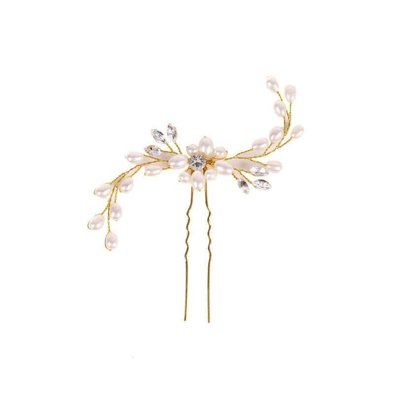 Austrian Rhinestone Hair Comb - Orchid Unique