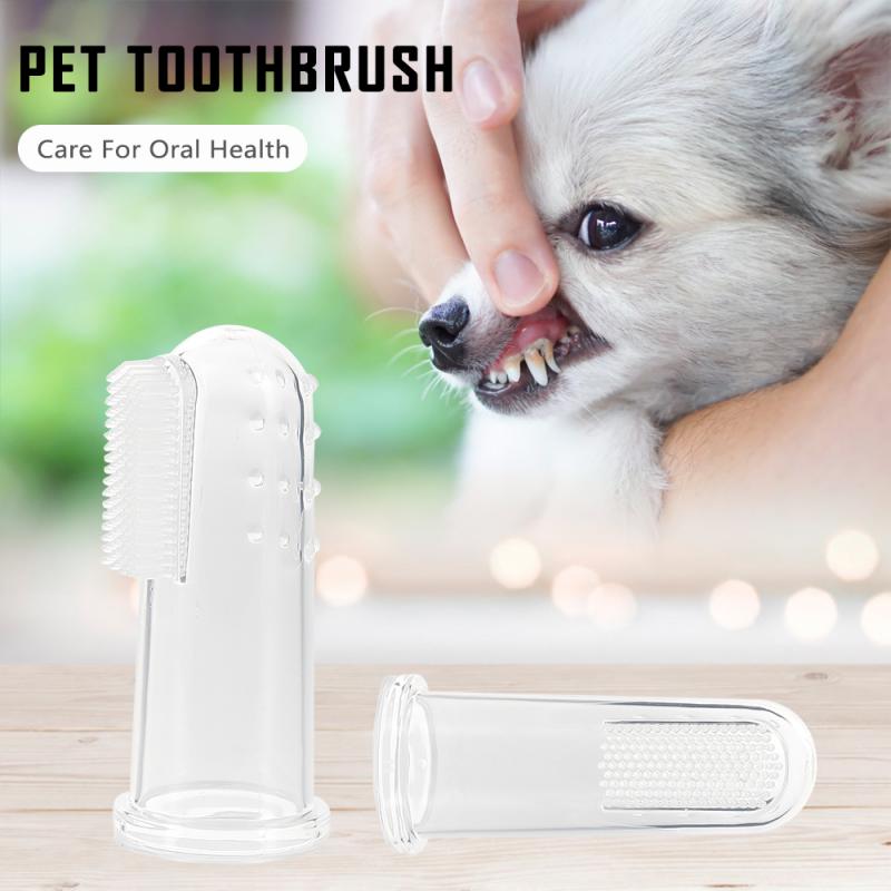 Soft Pet Finger Toothbrush - Orchid Unique