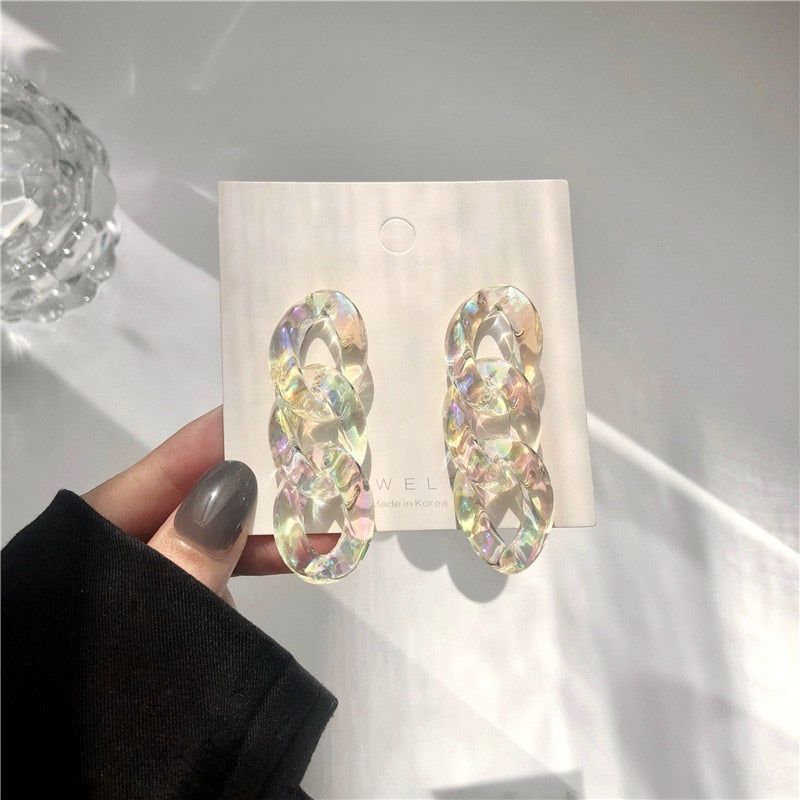 Trendy  Drop Earrings - Orchid Unique