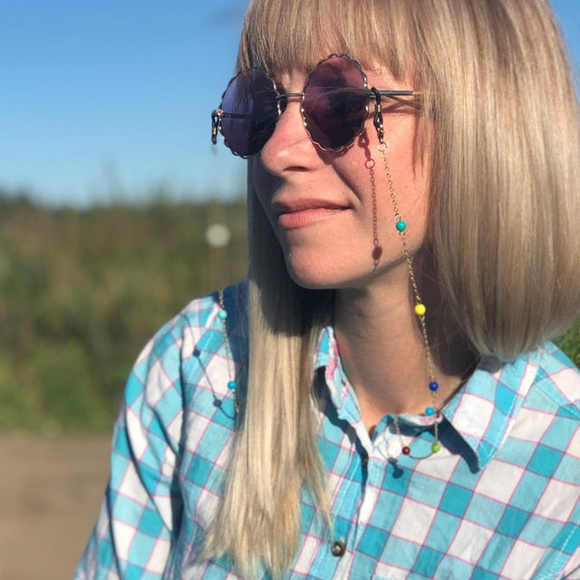 Sunglasses Masking Chains - Orchid Unique