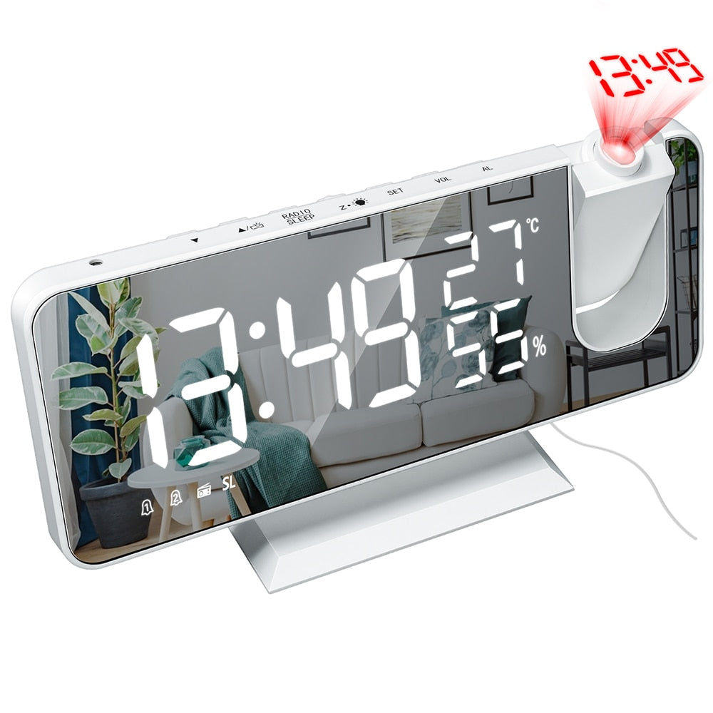 Multifunctional LED Digital Alarm Clock - Orchid Unique